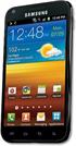 Samsung Galaxy s ll Epic 4G Touch with Sprint