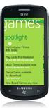 Samsung Focus Windows Phone 7