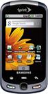 Samsung SPH-M900 Moment 