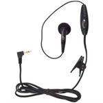 2.5mm Mono Earbud Headset with mute, answer/end button and microphone