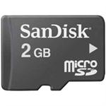 SanDisk MicroSD 2 GB Memory Flash Card