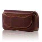 Samsung Brown Polyurethane Horizontal Pouch Case ET-C002SBEBXAR