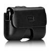 Case-Mate Black Leather Horizontal Hipster Pouch IPH3GHIP-PB